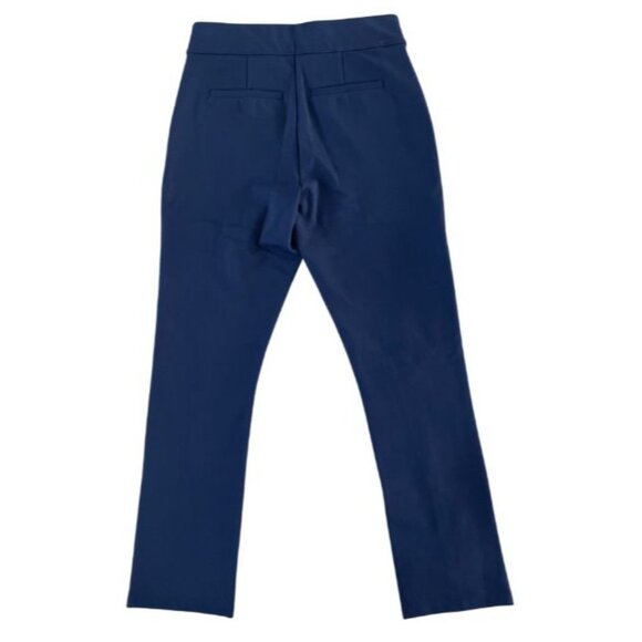 Soft Surroundings Soft Essential Ponte Slim Ankle Pants Navy Blue XS 2FY78 $89 - Picture 11 of 14